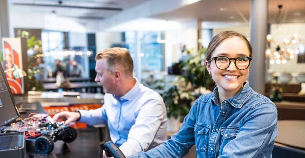 Kvinnliga konsulter på Ictech