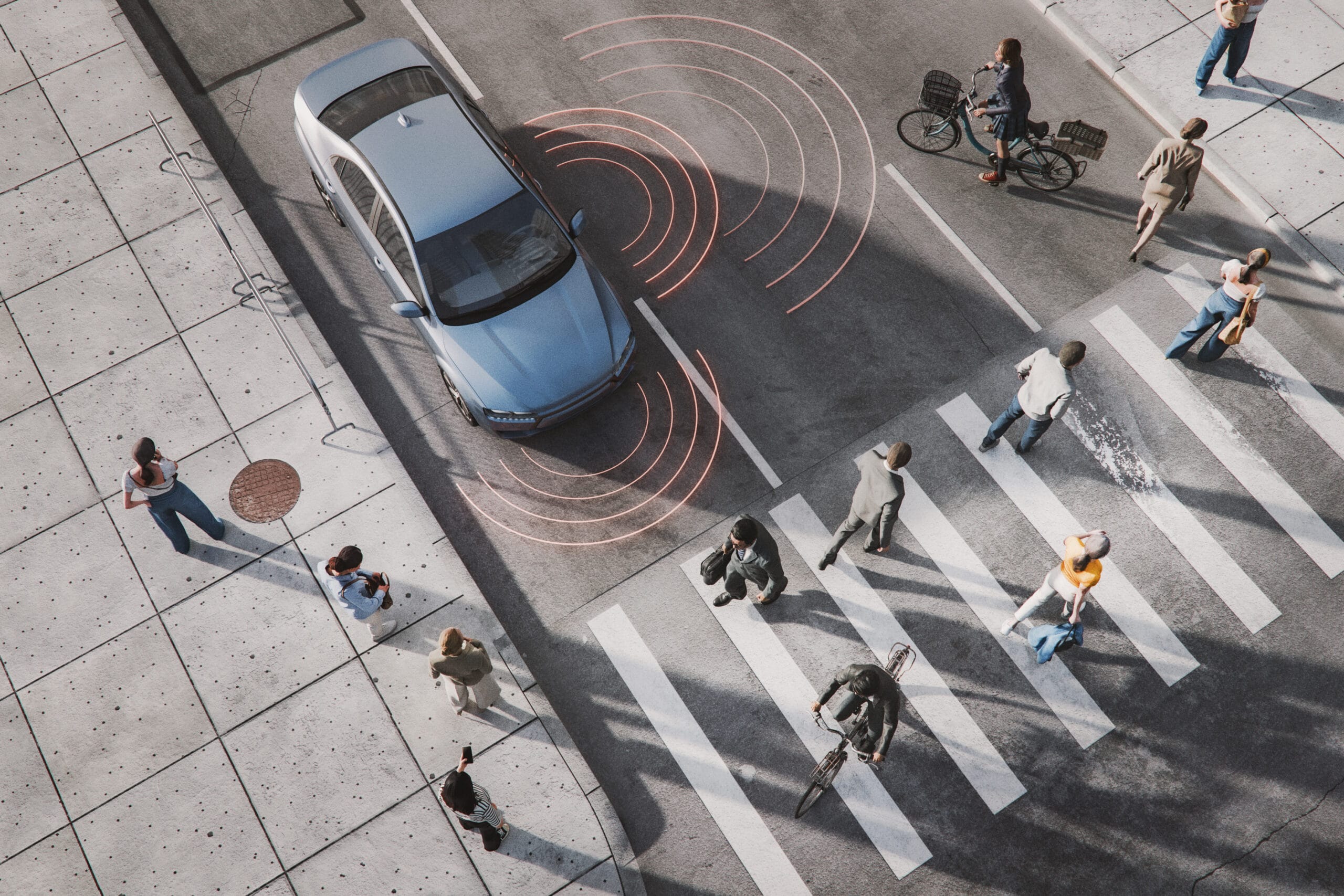 Cybersäkerhet i uppkopplade fordon.​